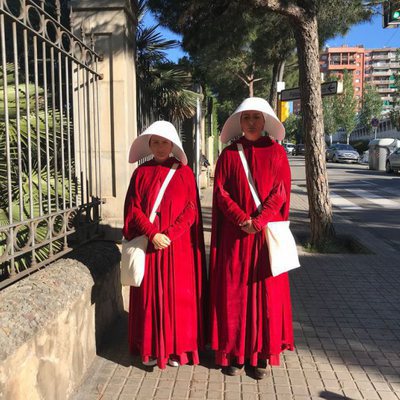 Silvia Abril y Mónica Pérez son las protagonistas de 'El cuento de la criada' en un sketch de 'Homo Zapping'