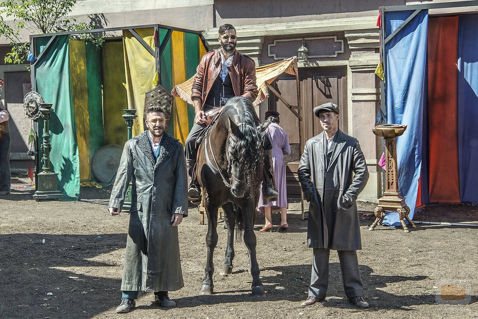 Álex García, Juanjo Ballesta y Raúl Tejón en 'El Continental'