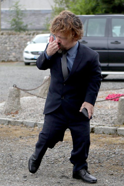 Peter Dinklage en la boda de Rose Leslie y Kit Harington