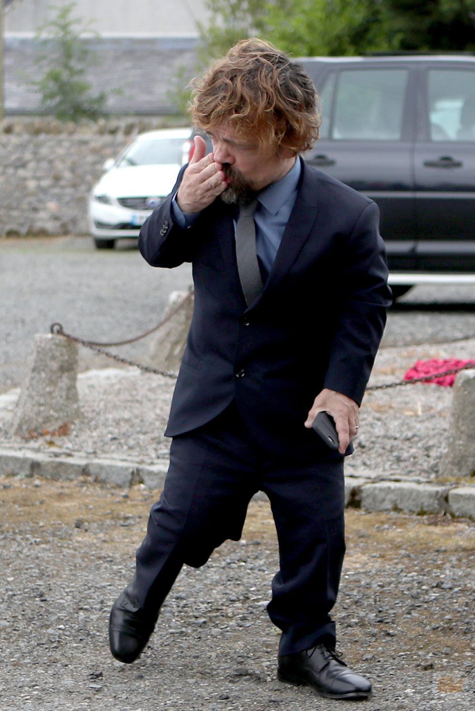 Peter Dinklage en la boda de Rose Leslie y Kit Harington