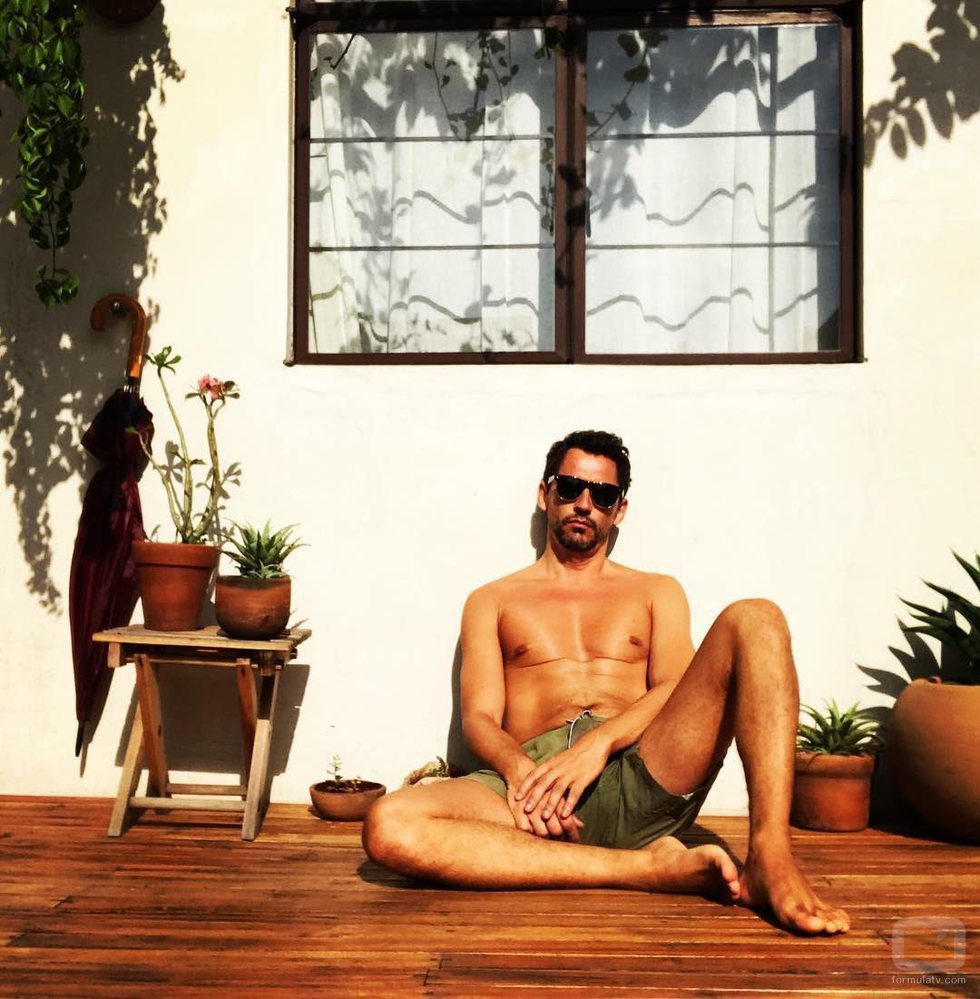Paco León, al sol