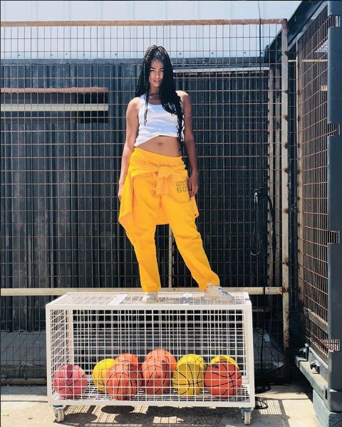 Berta Vázquez durante el rodaje de la temporada 4 de la serie 'Vis a vis'