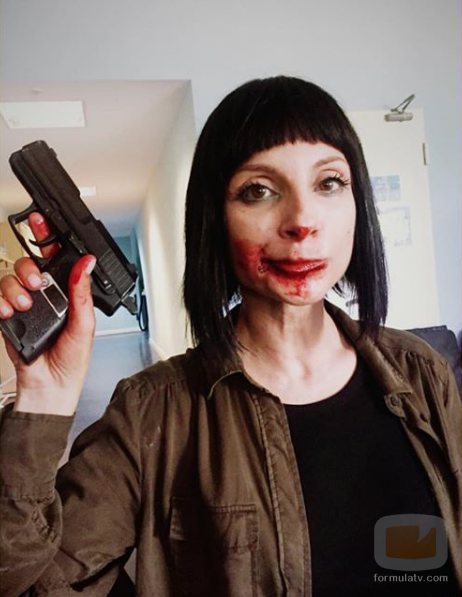 Najwa Nimri caracterizada como Zulema Zahir