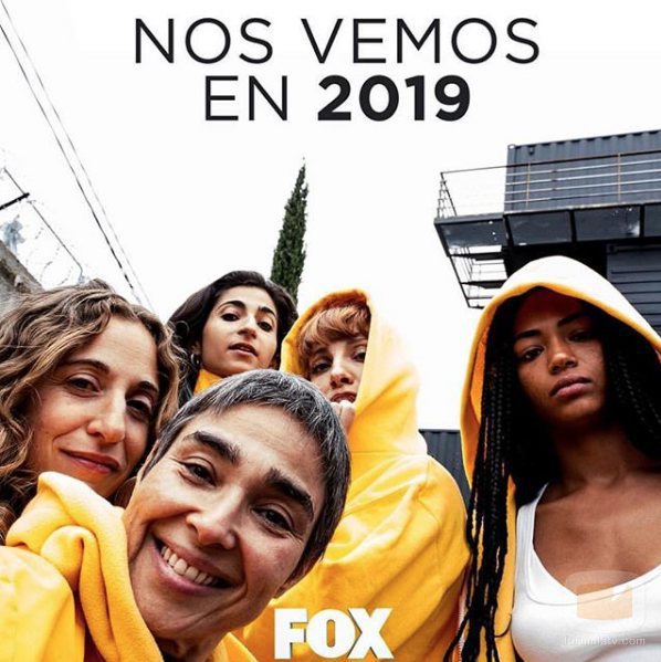Parte de las actrices de la serie de Fox España, 'Vis a vis'