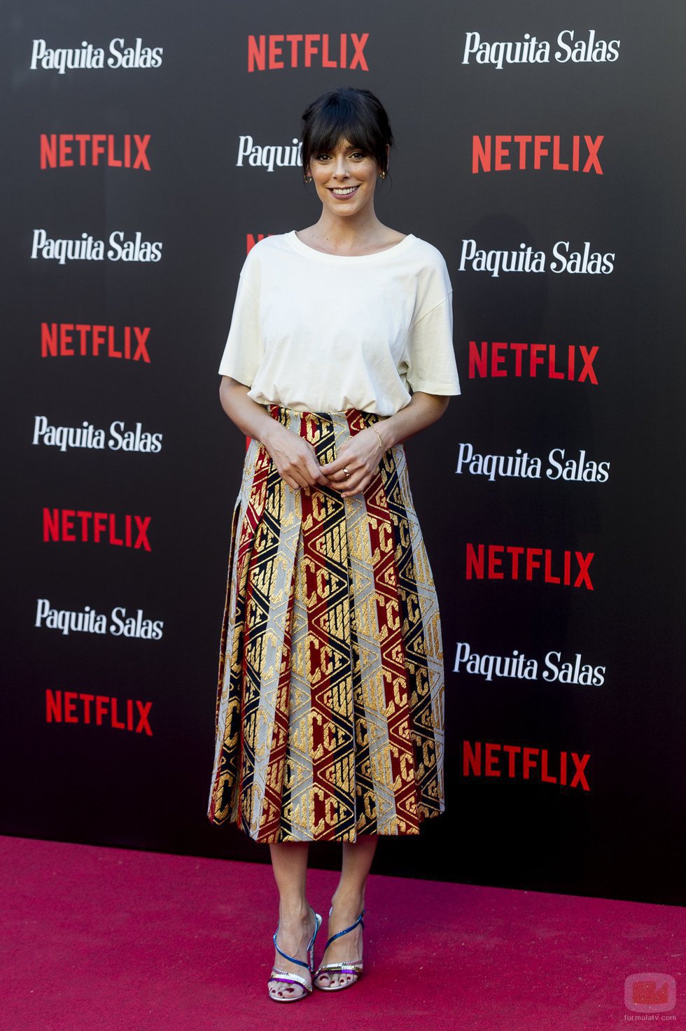 Belén Cuesta en la premiere de la segunda temporada de 'Paquita Salas'