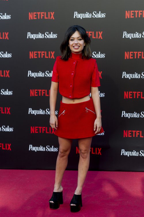 Anna Castillo en la premiere de la segunda temporada de 'Paquita Salas'
