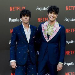 Los Javis en la premiere de la segunda temporada de 'Paquita Salas'