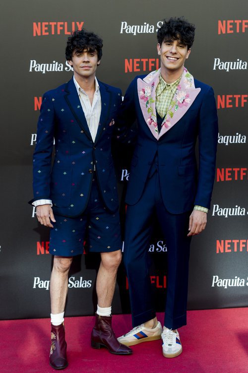 Los Javis en la premiere de la segunda temporada de 'Paquita Salas'