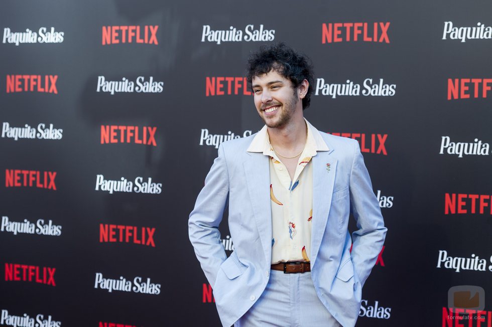 Álex de Lucas en la premiere de la segunda temporada de 'Paquita Salas'