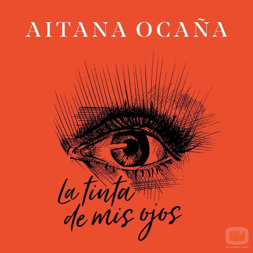 Portada de "La tinta de mis ojos", el primer libro de Aitana Ocaña ('Operación Triunfo 2017')