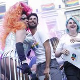 Marina y Agoney en el pregón del Orgullo LGBT de Madrid 2018