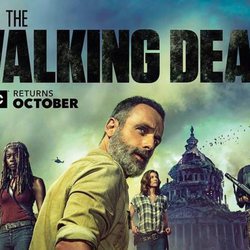 Poster oficial de la novena temporada 'The Walking Dead'