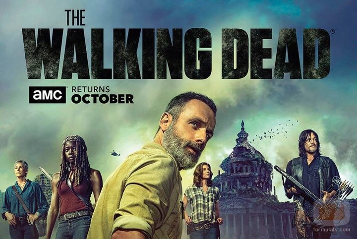Poster oficial de la novena temporada 'The Walking Dead'