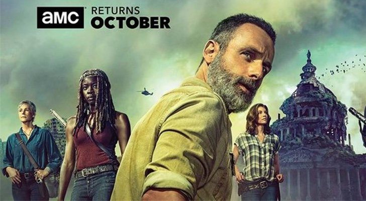 Poster oficial de la novena temporada 'The Walking Dead'