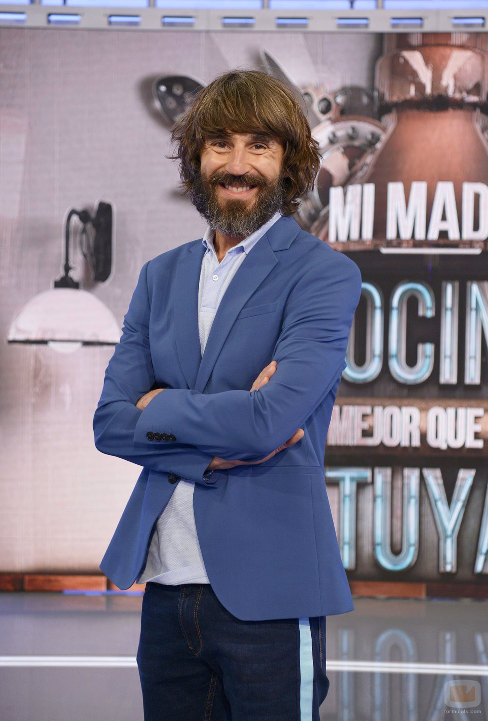 Santi Millán, presentador del espacio 'Mi madre cocina mejor que la tuya'