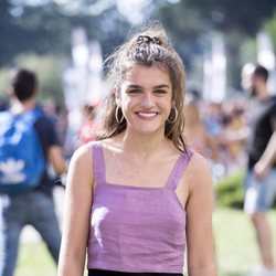 Amaia Romero, en el casting de 'Operación Triunfo 2018' en Madrid