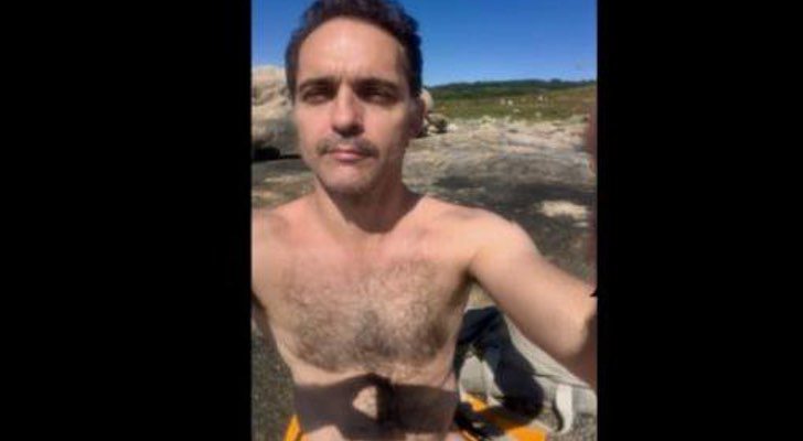 Pedro Alonso ('La Casa de Pape') sorprende a sus seguidores con un desnudo