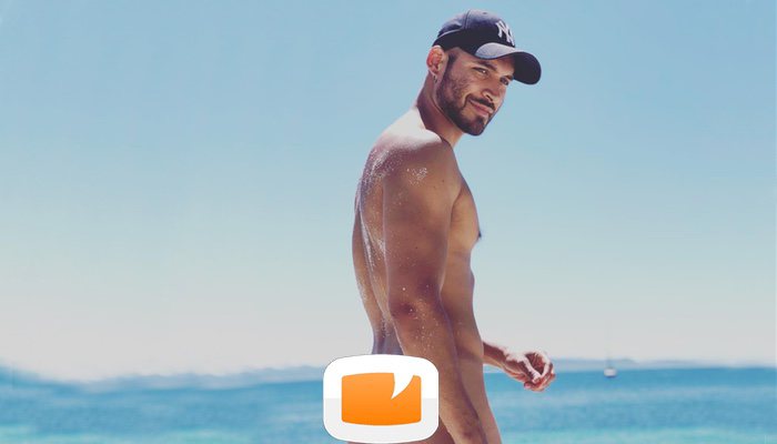 Egdar Vittorino, al desnudo en sus vacaciones por Italia