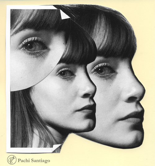 Collage de Aitana en la sesión "Lo bueno de Lo Malo"