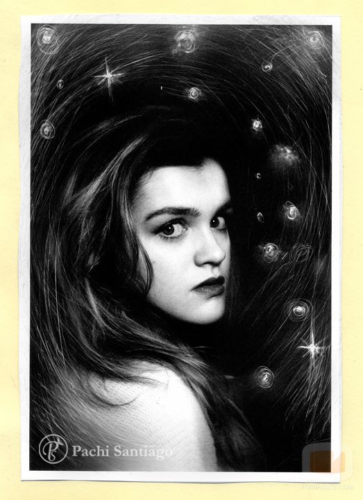 Amaia en la sesión fotográfica "El alma de Almaia"