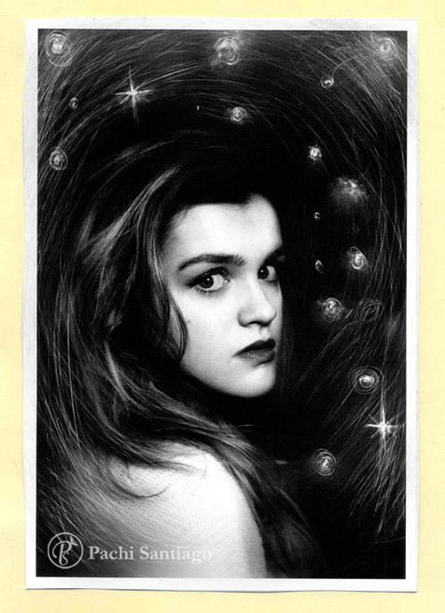 Amaia en la sesión fotográfica "El alma de Almaia"