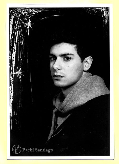 Alfred en la sesión fotográfica "El alma de Almaia"