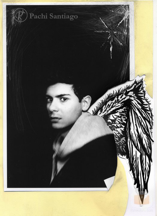 Alfred es retratado por Pachi Santiago para la sesión "El alma de Almaia"