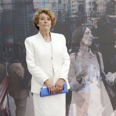 Rosa María Mateo posa en los Premios Villa de Madrid 2010