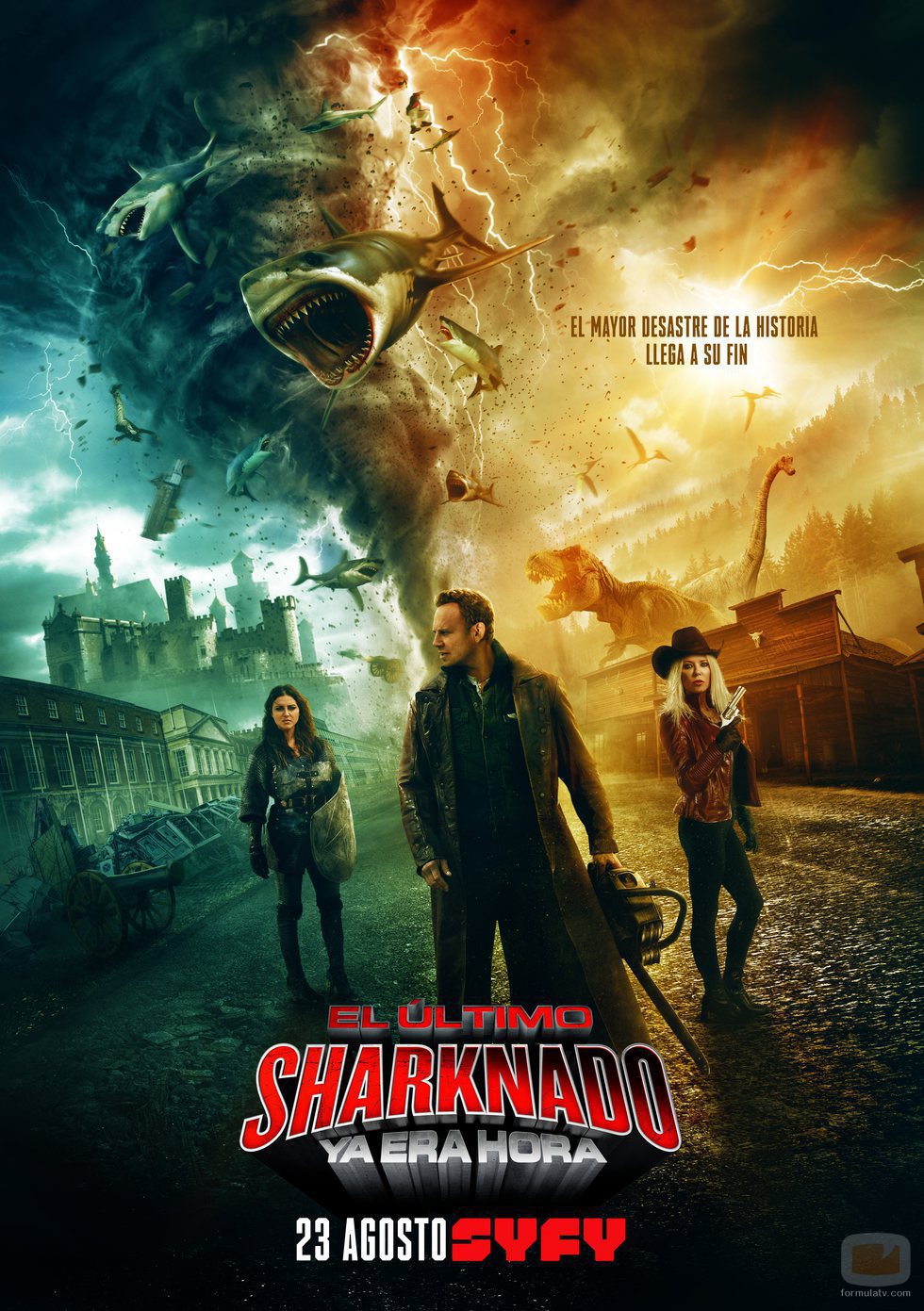 Cartel de 'El último Sharknado: ya era la hora'