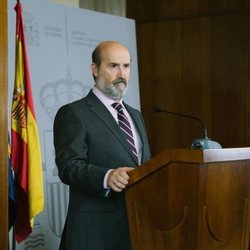 Javier Cámara durante una escena de 'Vota Juan'