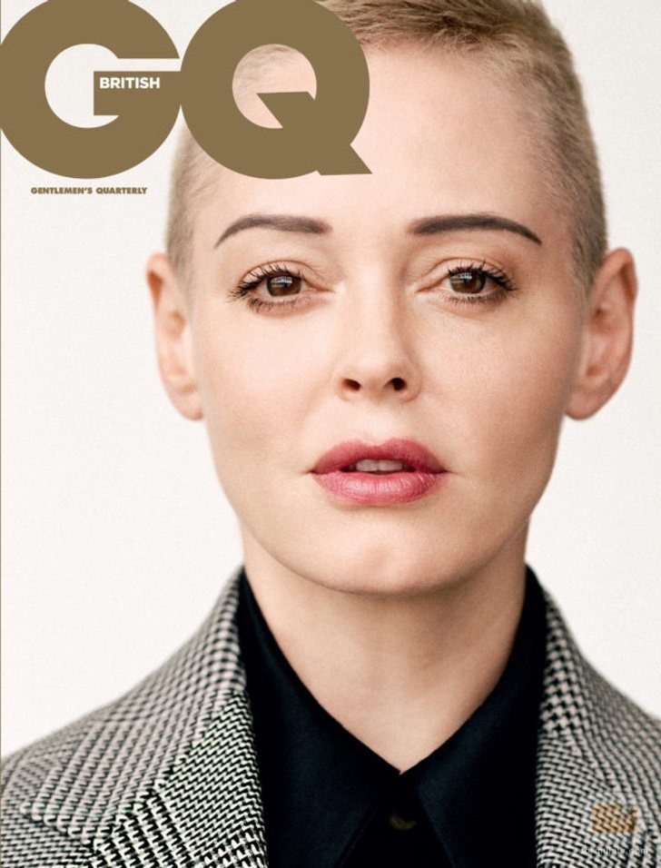 Rose McGowan, portada de GQ British