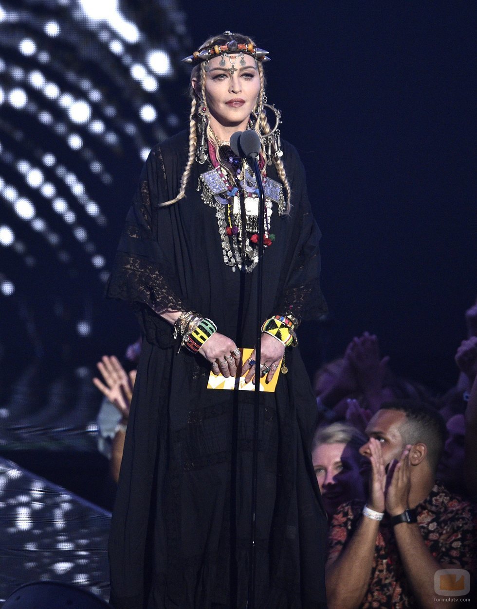 Madonna recuerda a Aretha Franklin en los MTV Video Music Awards 2018