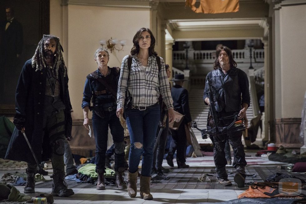 Los protagonistas de 'The Walking Dead' descubren una nueva localización en la novena temporada