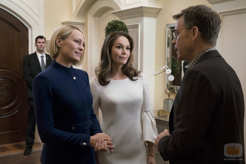 Robin Wright y Diane Lane, en la sexta temporada de 'House of Cards'