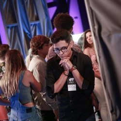 Un participante del casting final de 'OT 2018', nervioso antes del veredicto de Noemí Galera