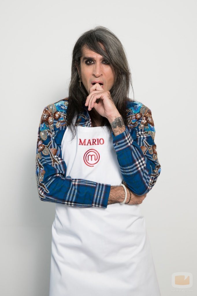 Mario Vaquerizo, concursante de 'MasterChef Celebrity 3'