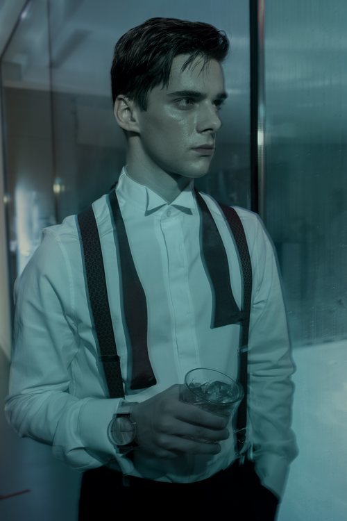 Álvaro Rico en su papel de 'Elite', la serie de Netflix