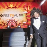 El troglodita de "Crea Cultura" en la gala de clausura del FesTVal 2018