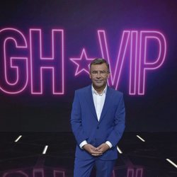 Jorge Javier Vázquez posa como nuevo presentador de 'GH VIP'