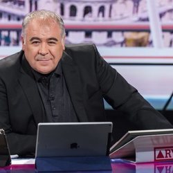 Antonio García Ferreras en el nuevo plató de 'Al rojo vivo'