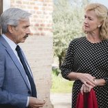 Antonio y Merche de 'Cuéntame cómo pasó', serios en la temporada 19