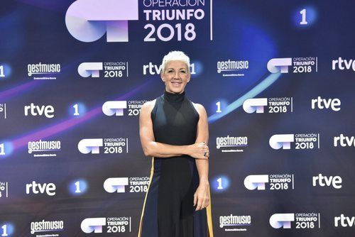 Ana Torroja, jurado de 'OT 2018', posa en la rueda de prensa