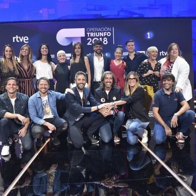 El jurado y los profesores de 'OT 2018' juntos en la rueda de prensa