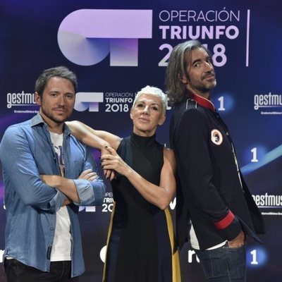 El jurado de 'OT 2018' posa en la rueda de prensa