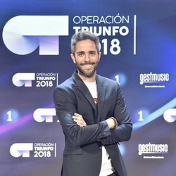 Roberto Leal, presentador de 'OT 2018', posa en la rueda de prensa