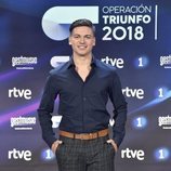 Rubén Salvador, profesor de 'OT 2018', en la rueda de prensa 
