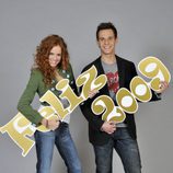 María Castro y Christian Gálvez, presentadores de las campanadas de Telecinco