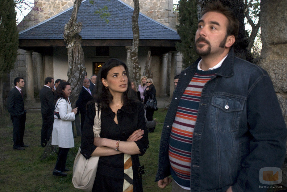 Pilar Punzano con Javier Cifrián en 'Hermanos y detectives'