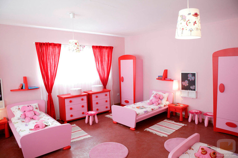 Habitación rosa en 'Esta casa era una ruina'