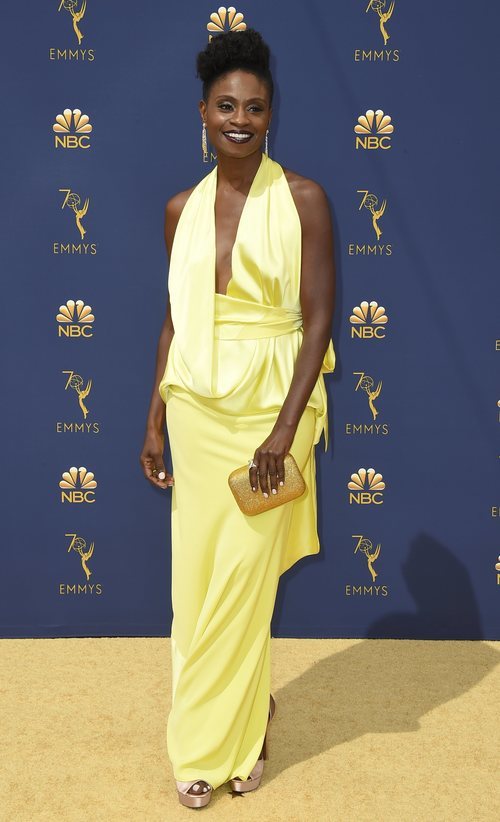 Adina Porter en la alfombra roja de los Emmy 2018